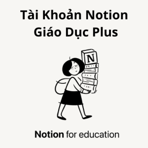 tài khoản notion giáo dục