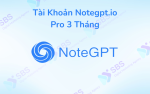 Tài Khoản Notegpt.io Pro 1 Tháng
