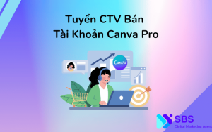 Tuyển CTV Bán Tài Khoản Canva Pro