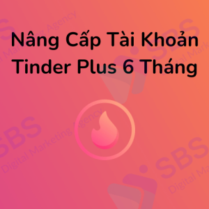 Nâng Cấp Tài Khoản Tinder Plus 6 Tháng Giá Rẻ