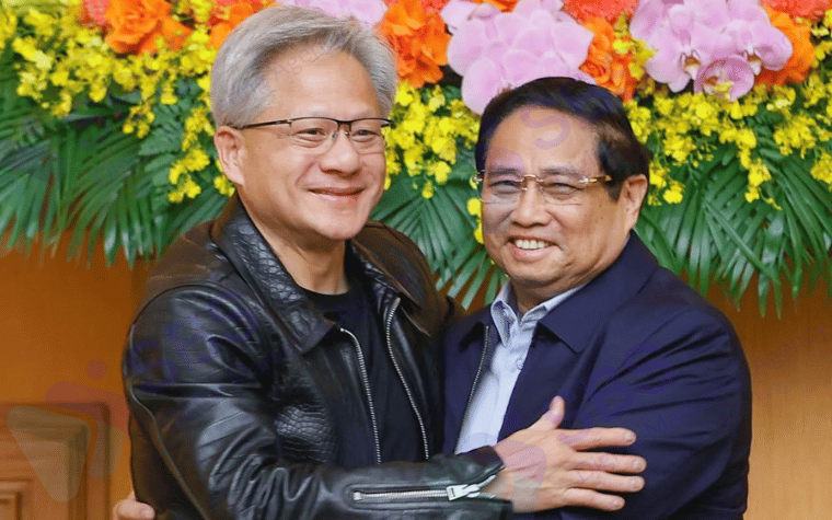 Thủ tướng Phạm Minh Chính tiếp CEO Nvidia Jensen Huang